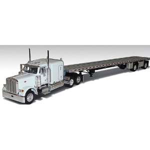  1/64th Peterbilt 379 63 Inch Flat Top Tractor with Flatbed 