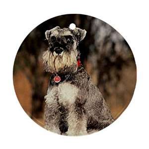 Schnauzer Ornament (Round) 