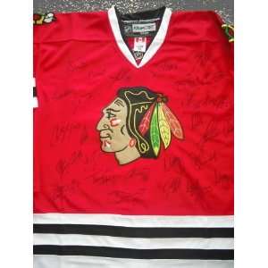  Chicago Blackhawks Autographed Jersey   Autographed NHL 