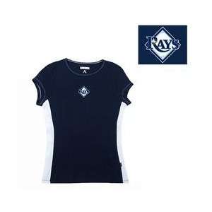  Tampa Bay Rays Womens Flash T shirt by Antigua Sport 