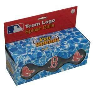 Skip & Splash Balls (Neoprene)   3 Ball Set   Boston Red Sox  