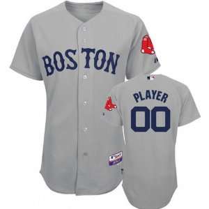  Boston Red Sox Customized Authentic Road Cool Base On 