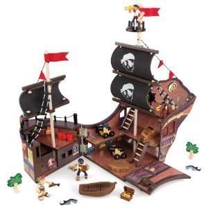  Fun Explorers Pirate Ship Set KIdkraft 63234 Toys & Games