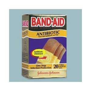  BAND AID Brand Antibiotic Adhesive Bandages, Assorted 