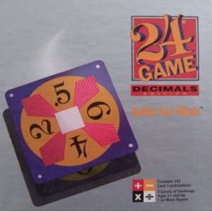  24 Game Decimals Edition Standard Pack # 3597 Toys 