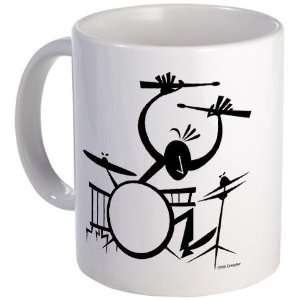  Drummer Music Mug by 
