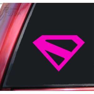  Superman Kingdom Come Vinyl Decal Sticker   Hot Pink 