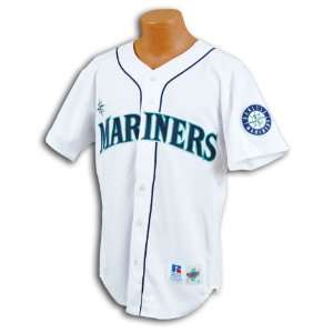  Seattle Mariners Russell Athletic Authentic Home Game 