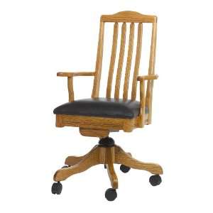    Amish USA Made Shaker Arm Desk Chair   408 BRLN