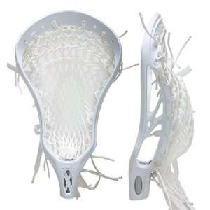   White Lax Pro Strung Lacrosse Heads 