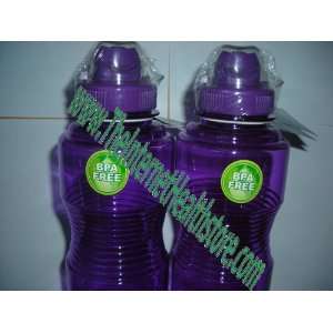  New Wave 2 Purple 1 Liter Eastar BPA Free Water Bottle 