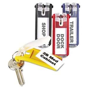 New Durable 194900   Key Tags for Locking Key Cabinets, Plastic, 1 1/8 