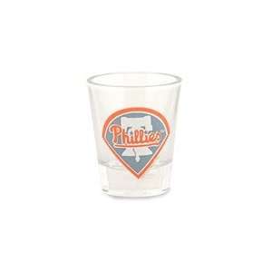  Shot Glass   Philadelphia Phillies Shot Glass Sports 