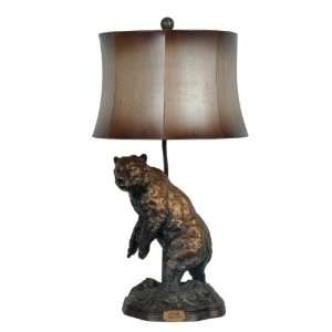  Whose Creel Table Lamp   Bear