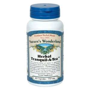  Natures Wonderland HERBAL TRANQUIL A TEA, 60 Capsules 