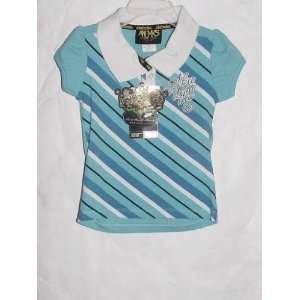  Akdmks Striped Girls Polo Baby