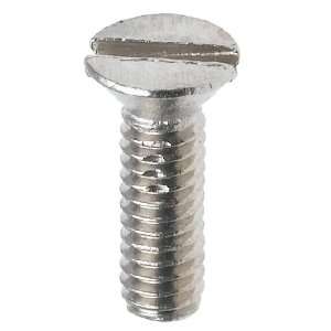 Stainless Steel 316 Flat Head Slotted Machine Screw 10 32  
