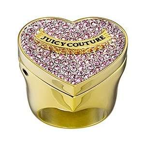  Juicy Loves Sephora Pave Lip Gloss Heart Ring Size 7 