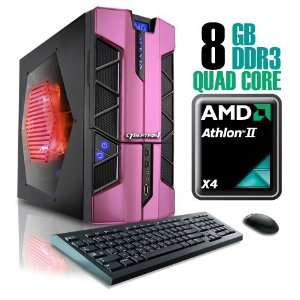  CybertronPC X PLORER2 4210ABKS, AMD Athlon II Gaming PC 