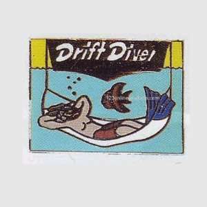  Drift Diver Collectible Scuba Diving Pin Sports 