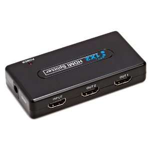  HDMI Splitter Amplifier 1 In to 2 Out Dual Display 