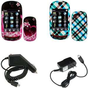  iFase Brand Samsung Gravity Touch T669 Combo Purple Love 