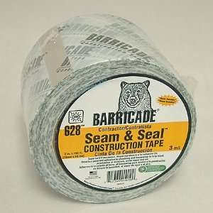 Berry Plastics 628 Barricade Seam and Seal Construction Tape 3 in. x 