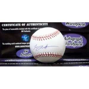  Tommy Hanson Autographed Baseball (Atlanta Braves) Sports 