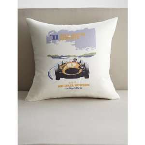  race car circuit   18 x 18 pillow cover + insert