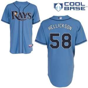 Jeremy Hellickson Tampa Bay Rays Authentic Alternate Columbia Cool 