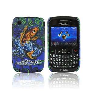   Ed Hardy Blackberry Curve 8530 8520 Cover Case Koi Fish Electronics