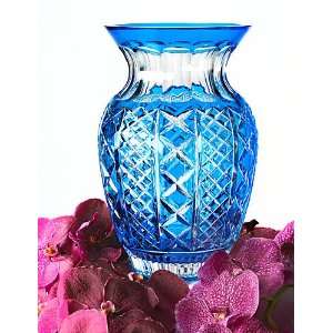  Waterford Fleurology Molly Light Blue Cased Bouquet Vase 