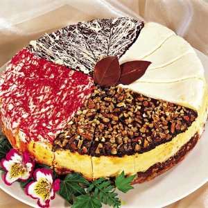 Four Flavor Party Cheesecake  Grocery & Gourmet Food