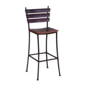   Designs Reclaimed Wine2Night 30 Inch Stave Back Bar Stool Home