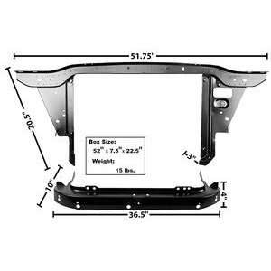    70 74 Challenger Radiator Support (also fits Cuda) Automotive