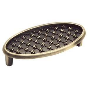 Amerock Patterns Collection 3 Pull Oval Elegant Brass 