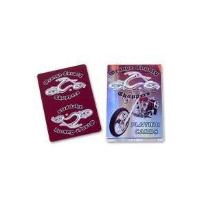  Orange County Choppers Playing Cards (Red) by US Playing 