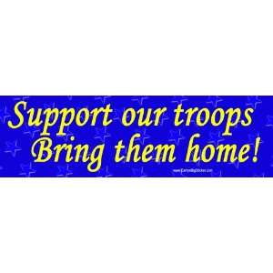  Support our troops Bring them home fridge magnet 