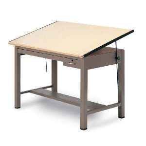 Mayline Group Ranger Steel Four Post Table Office 