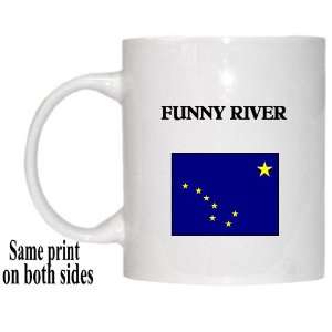  US State Flag   FUNNY RIVER, Alaska (AK) Mug Everything 