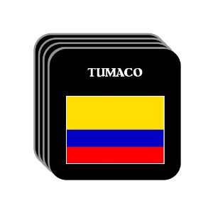 Colombia   TUMACO Set of 4 Mini Mousepad Coasters