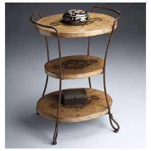  Tiered Accent Table by Home Gallery Stores   Metalworks 