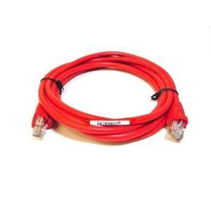    5FT 350MHz UTP Cat5e RJ45 Network Cable   Red 