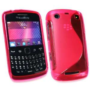 BlackBerry 9350 9360 9370 Curve 3G Rubber TPU Gel Case Cover Skin Wave 