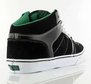 Vans Ellis Mid Black Skateboarding Skate Shoes Sneakers New NWT 12 13 