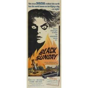 Black Sunday Insert Movie Poster 14x36