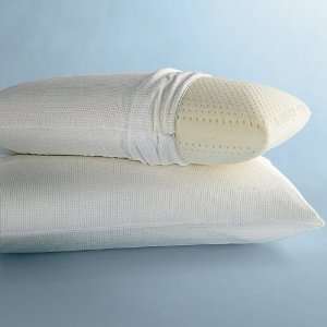  Latex Foam Pillow with BONUS Cover   White