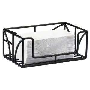  Cal mil Table Top Black Powder Coated Wire Paper Towel Holder 