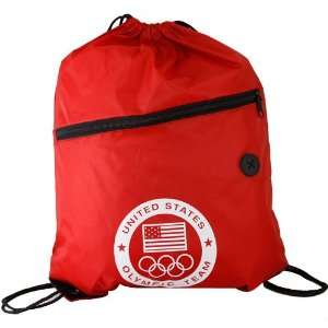  USA Olympic Team Red On Field String Bag Sports 