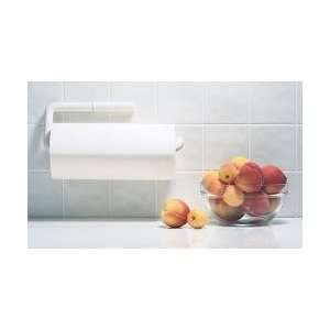 Wall Mount Paper Towel Holder   White by InterDesign